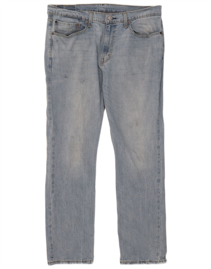 Levi's Uomo 511 Slim Jeans W36 L32 Cotone Blu