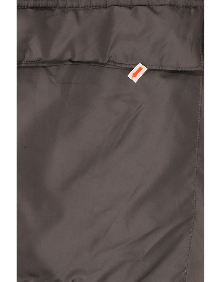 Cappotto imbottito con cappuccio da uomo French Connection UK 42 XL Poliestere grigio