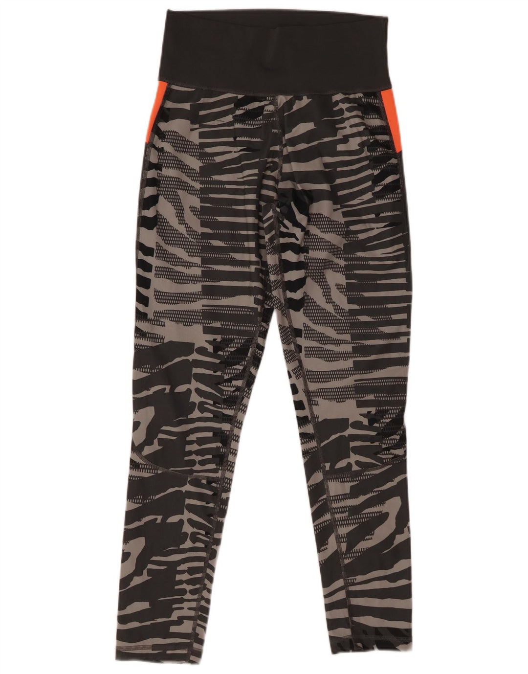 Leggings Adidas Climalite da donna UK 12 grigio medio stampa animalier