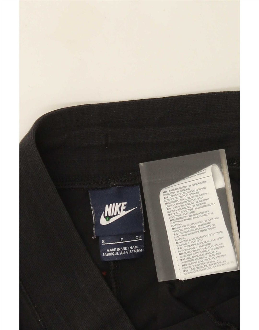 Pantaloncini sportivi da donna Nike UK 10 piccoli in cotone nero