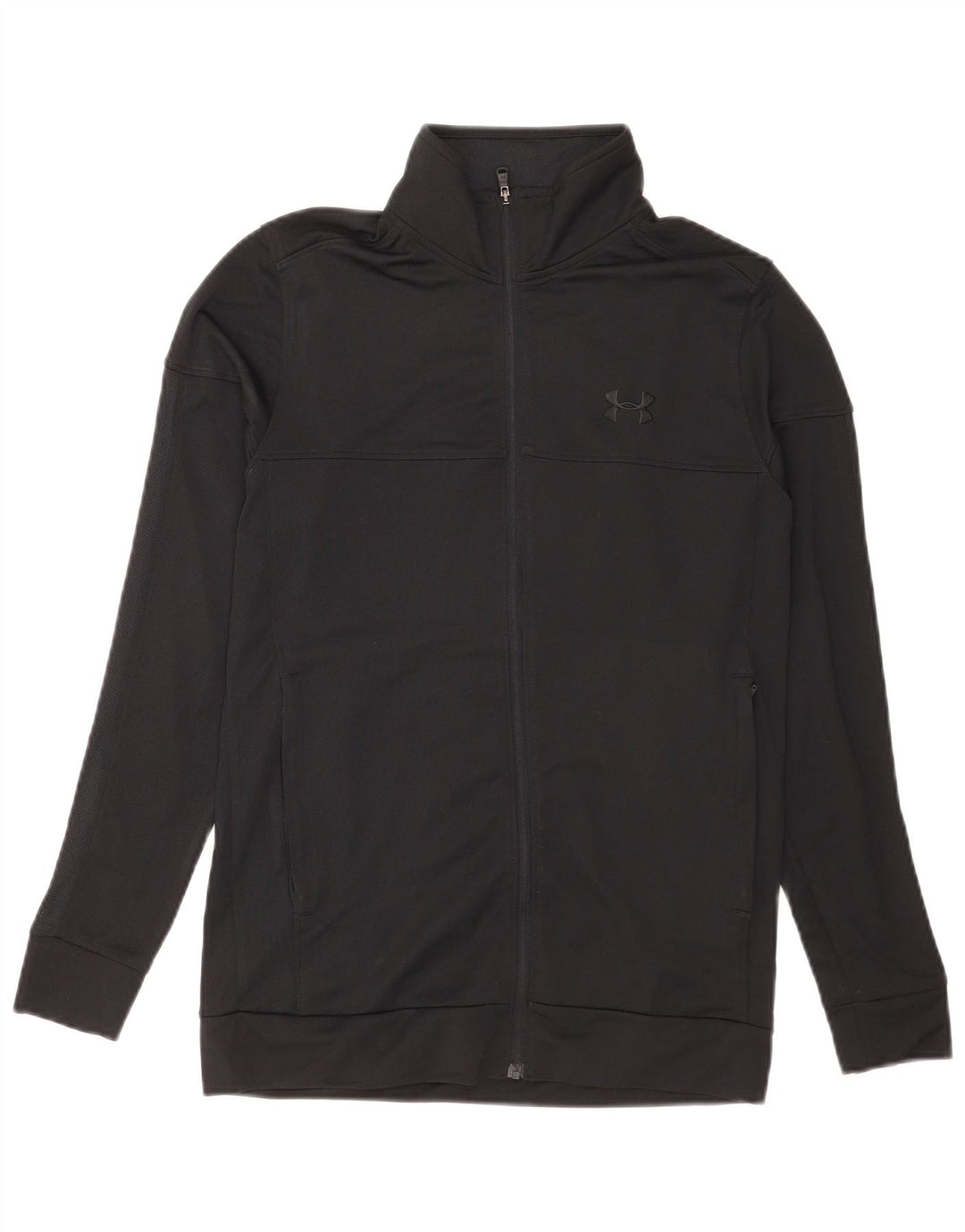 Giacca da ginnastica da uomo Under Armour piccola in poliestere nero