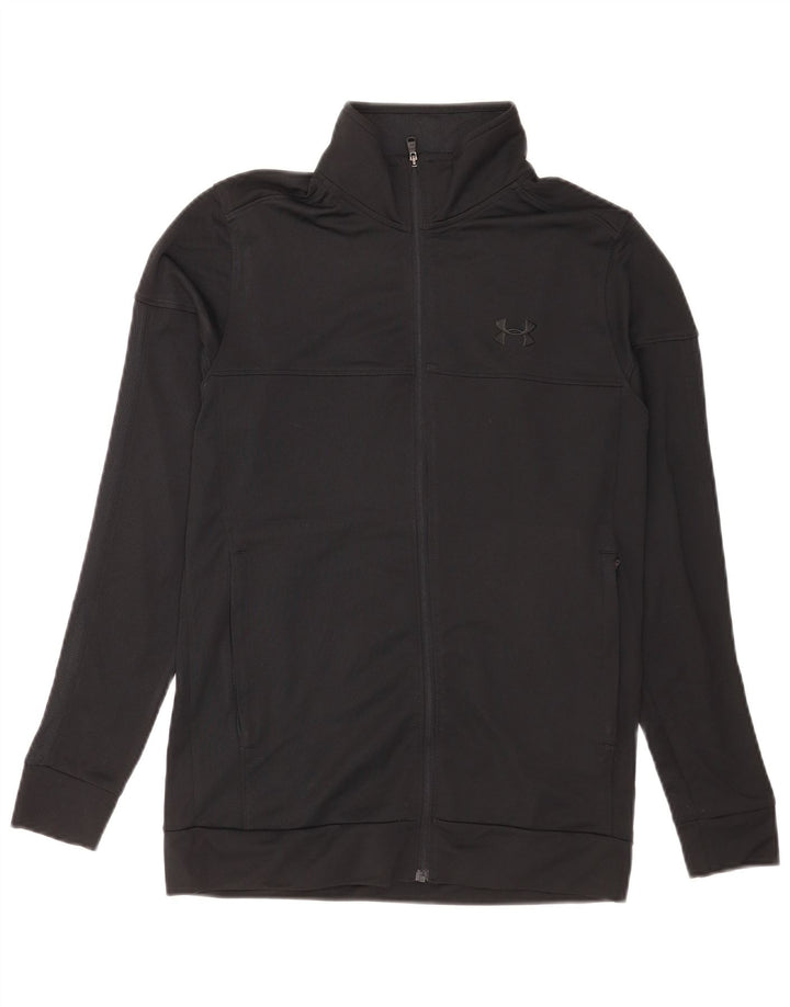 Giacca da ginnastica da uomo Under Armour piccola in poliestere nero