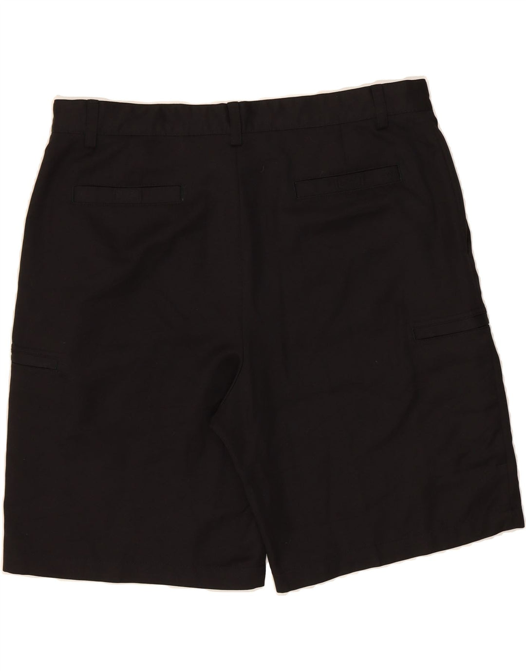 IZOD Mens Cargo Shorts  W38 XL Black Polyester Vintage Izod and Second-Hand Izod from Messina Hembry 