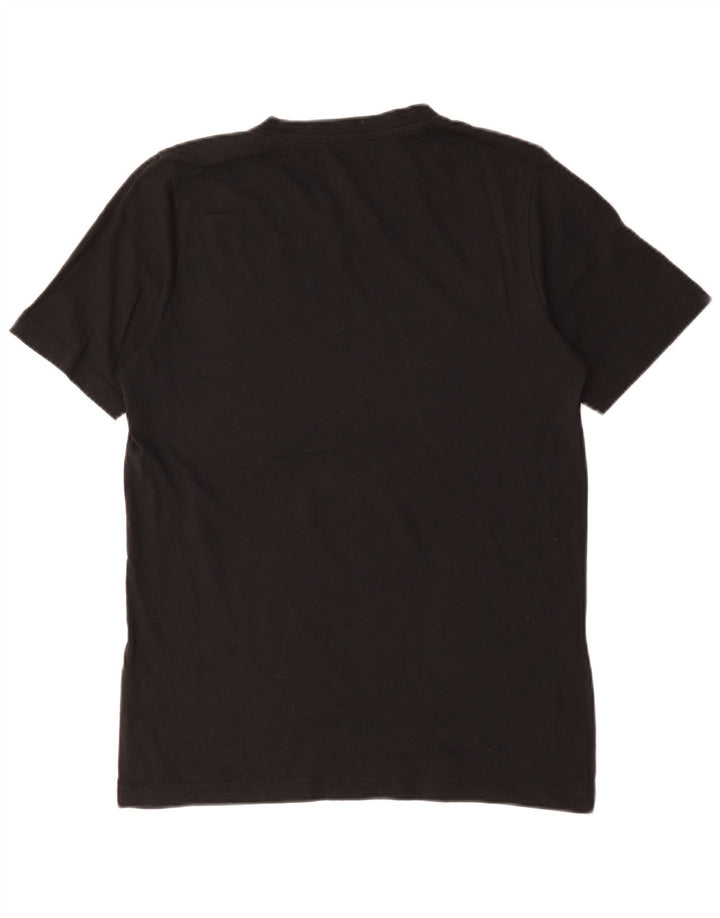 T-shirt Adidas da uomo Top Small in cotone nero