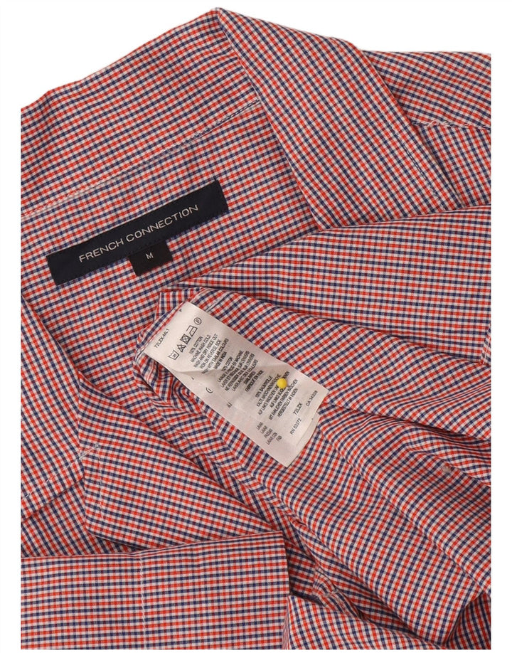 Camicia con cravatta frontale da donna French Connection UK 14 medio rosso a quadri