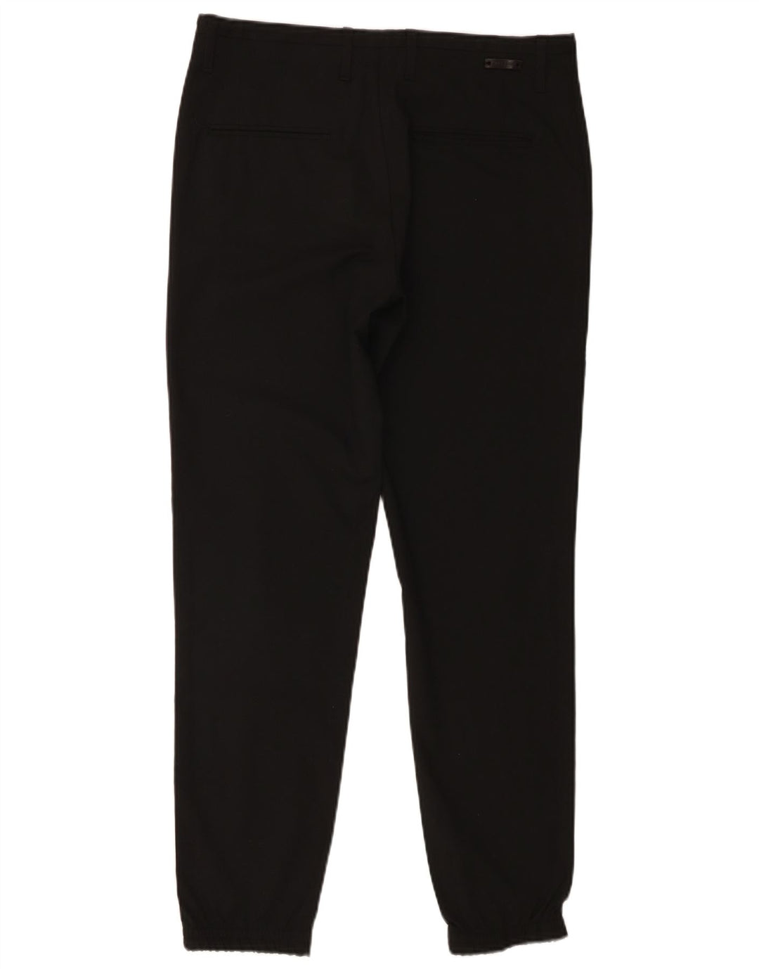 Pantaloni chino da uomo Zara Joggers EU 38 Small W30 L29 Poliestere nero