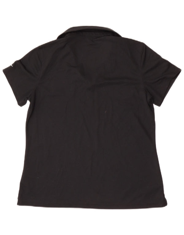 Polo Nike da donna San Francisco UK 14 grande poliestere nero