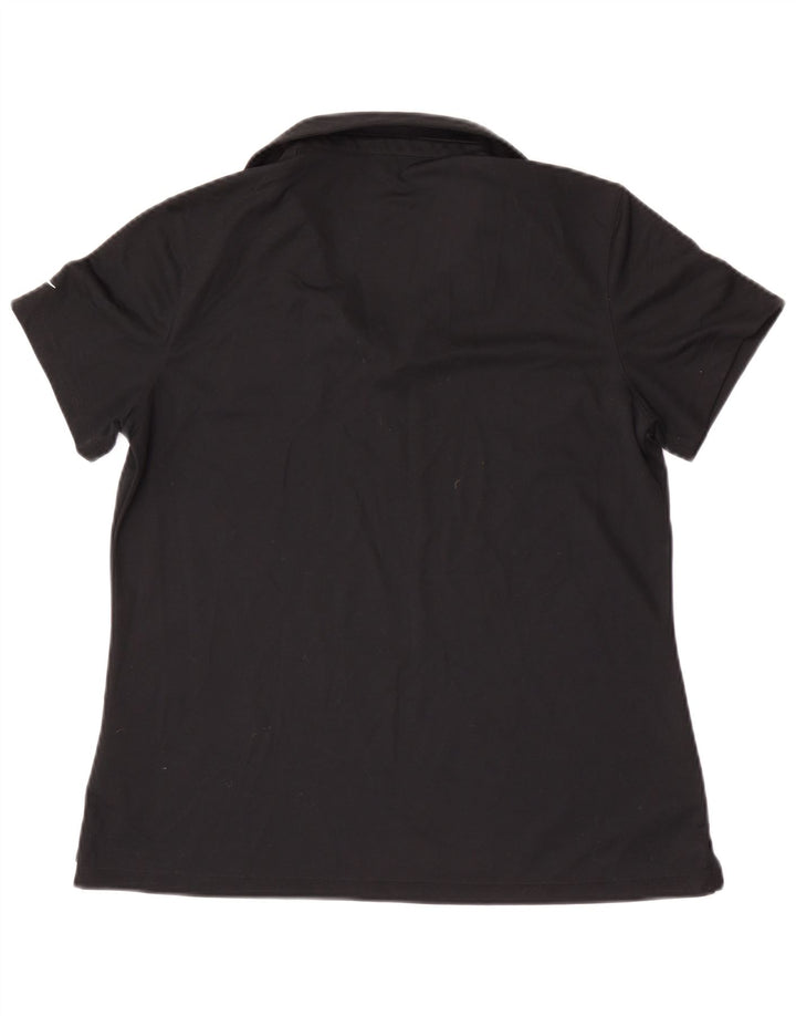 Polo Nike da donna San Francisco UK 14 grande poliestere nero