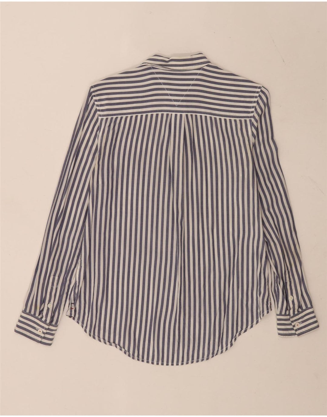 Camicia da donna Tommy Hilfiger UK 10 piccolo gessato blu