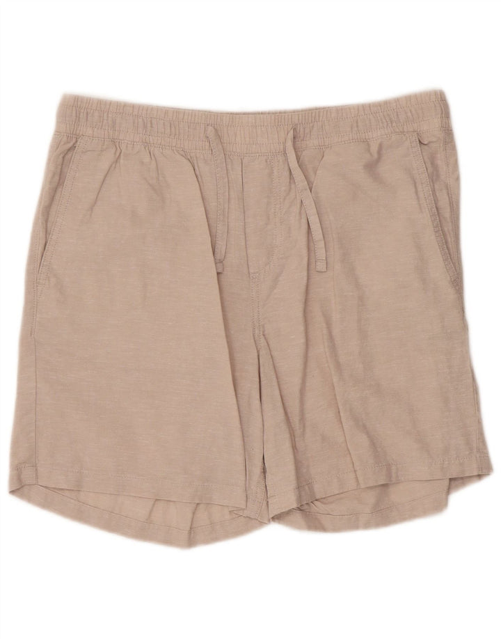 Pantaloncini chino da uomo Jack & Jones medi W32 in cotone grigio