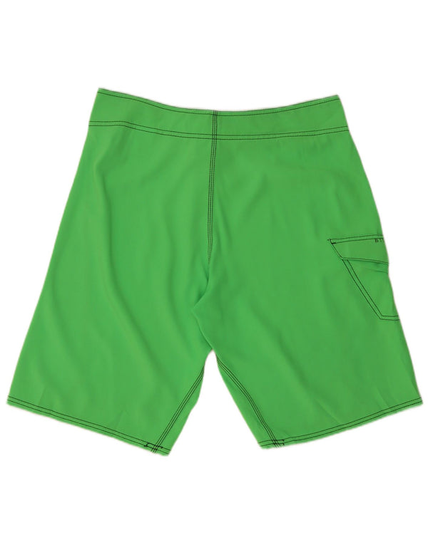 Pantaloncini da bagno da uomo Billabong verde medio in poliestere