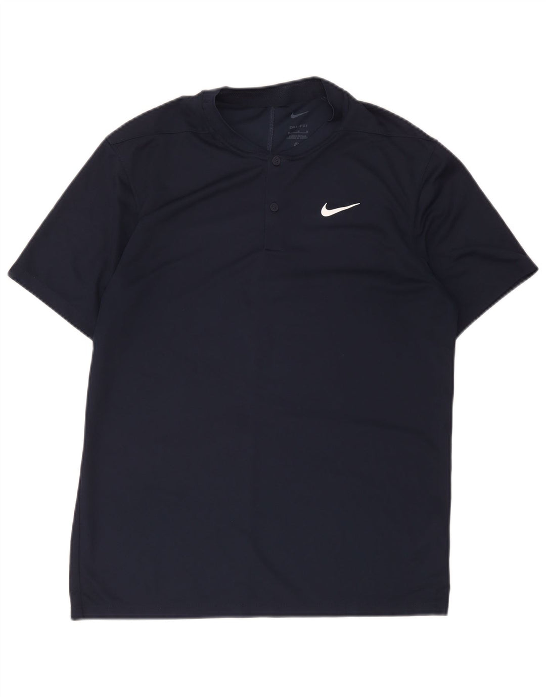 T-shirt Nike Dri Fit da uomo, media, in poliestere blu navy medio