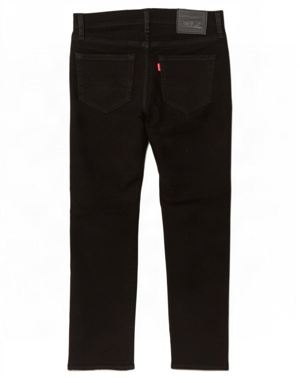 Jeans Levi's Uomo 512 Slim Tapered W29 L32 Cotone Nero