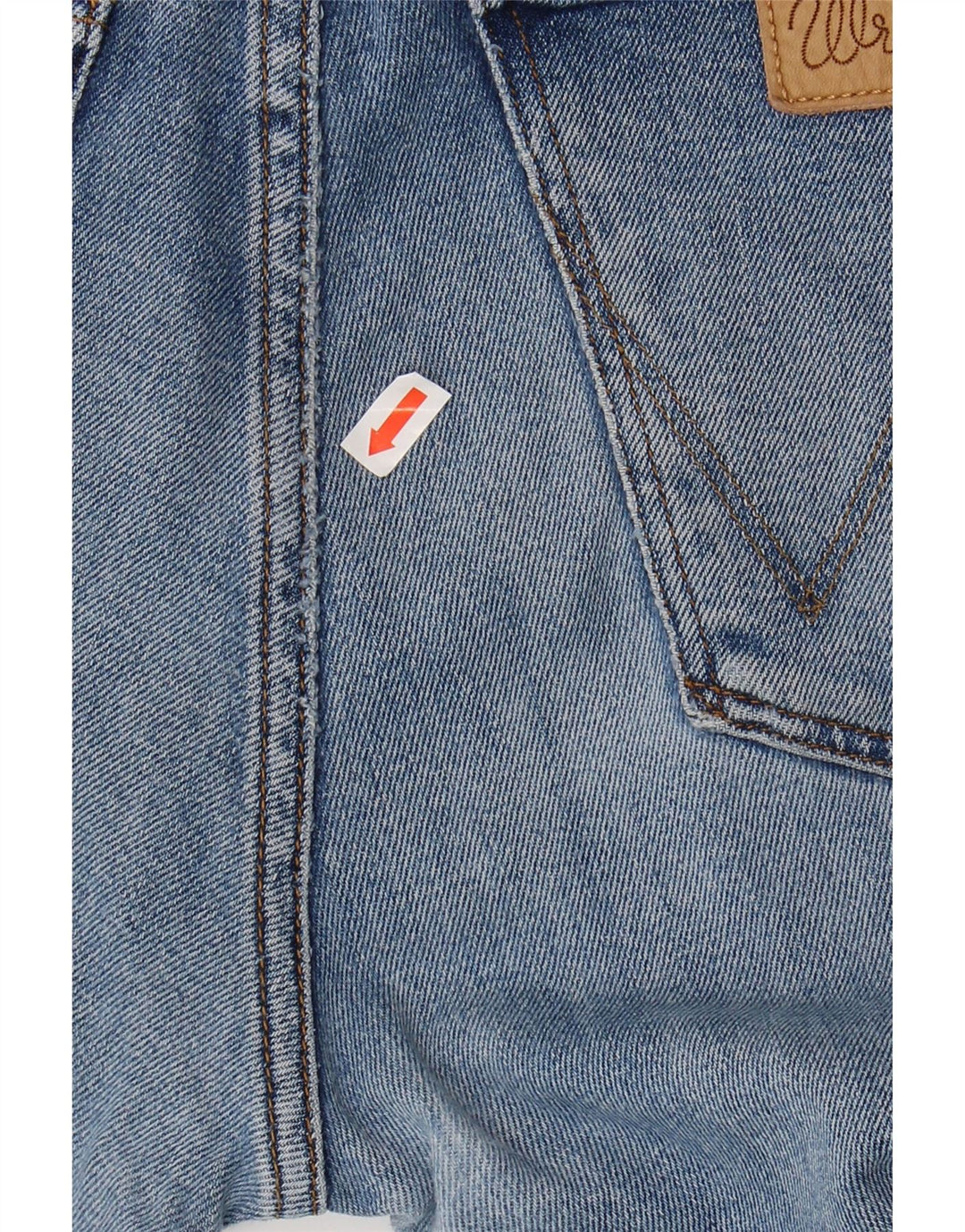 WRANGLER Mens Larston Slim Jeans W31 L27 Blue Cotton