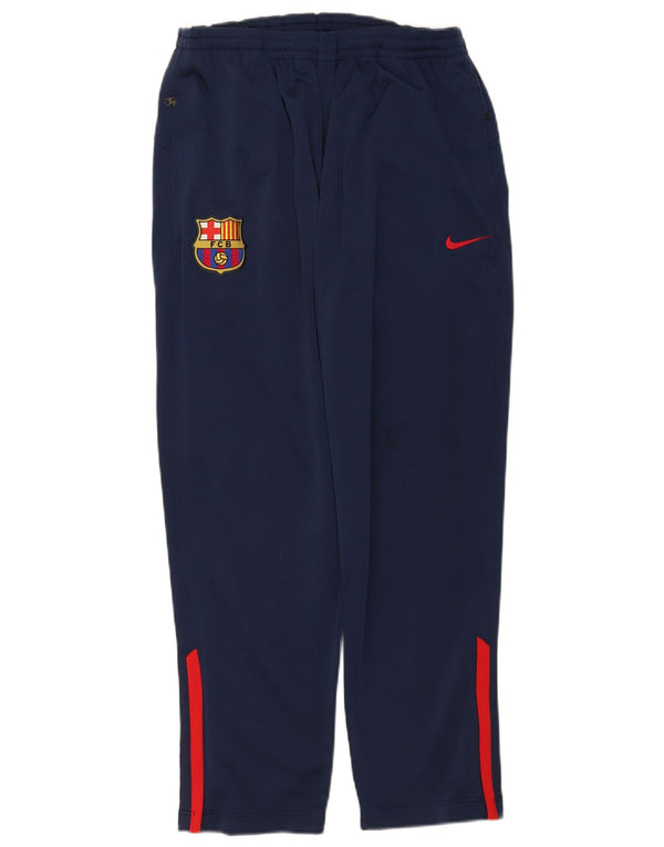 Nike Mens Barcelona Tracksuit Trousers UK 44/46 XL  Navy Blue Polyester