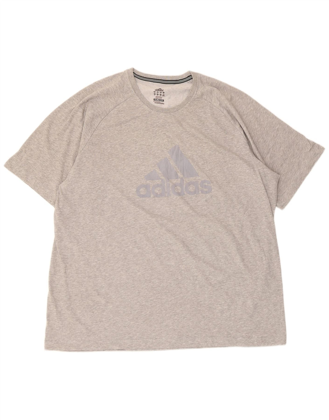 ADIDAS Mens Clima 365 Graphic T-Shirt Top 2XL Grey