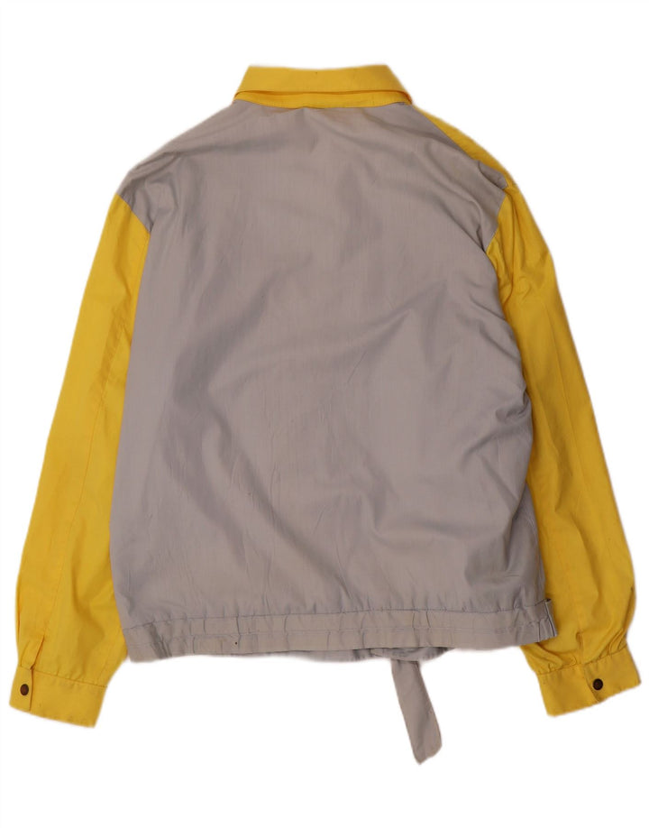 Giubbotto bomber da uomo Sportman IT 52 XL color block giallo