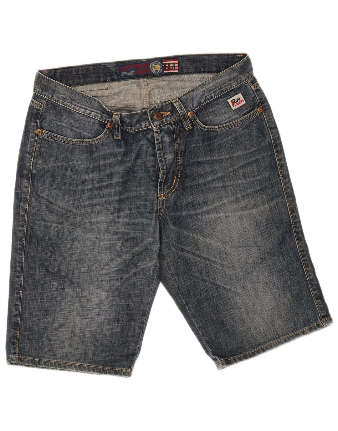 Pantaloncini di jeans da donna Roy Rogers IT 44 medio W30 cotone blu