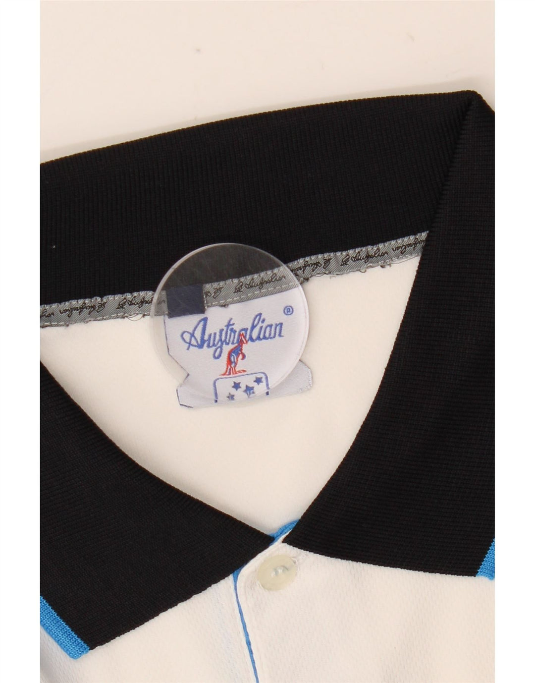 Polo da uomo AUSTRALIAN L'ALPINA IT 50 Medium White Colourblock