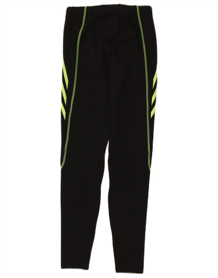 Leggings Adidas Climalite da donna UK 10 piccolo poliestere nero