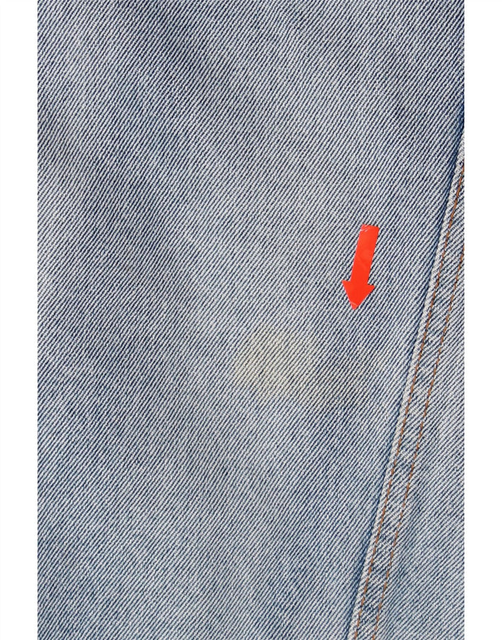 MASTER Mens Denim Jacket UK 42 XL Blue Cotton Vintage Master and Second-Hand Master from Messina Hembry 