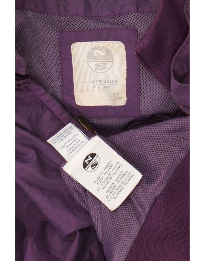 Giacca bomber da donna North Sails UK 16 grande nylon viola