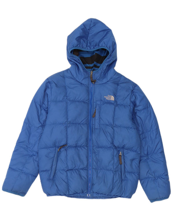Giacca imbottita reversibile con cappuccio The North Face per ragazzi 12-13 anni, grande blu