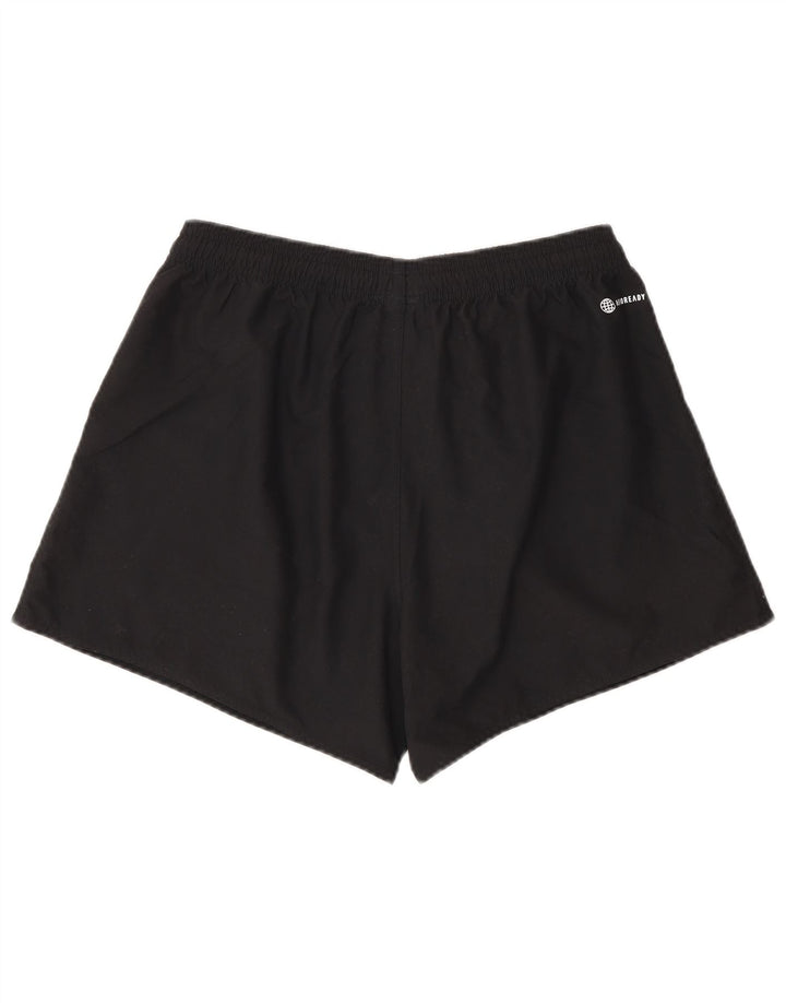 Pantaloncini sportivi Adidas Aeroready Graphic da uomo in poliestere nero medio