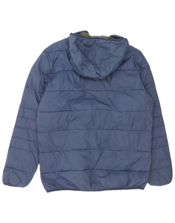 Giacca imbottita con cappuccio da uomo Jack & Jones UK 38 Blu medio