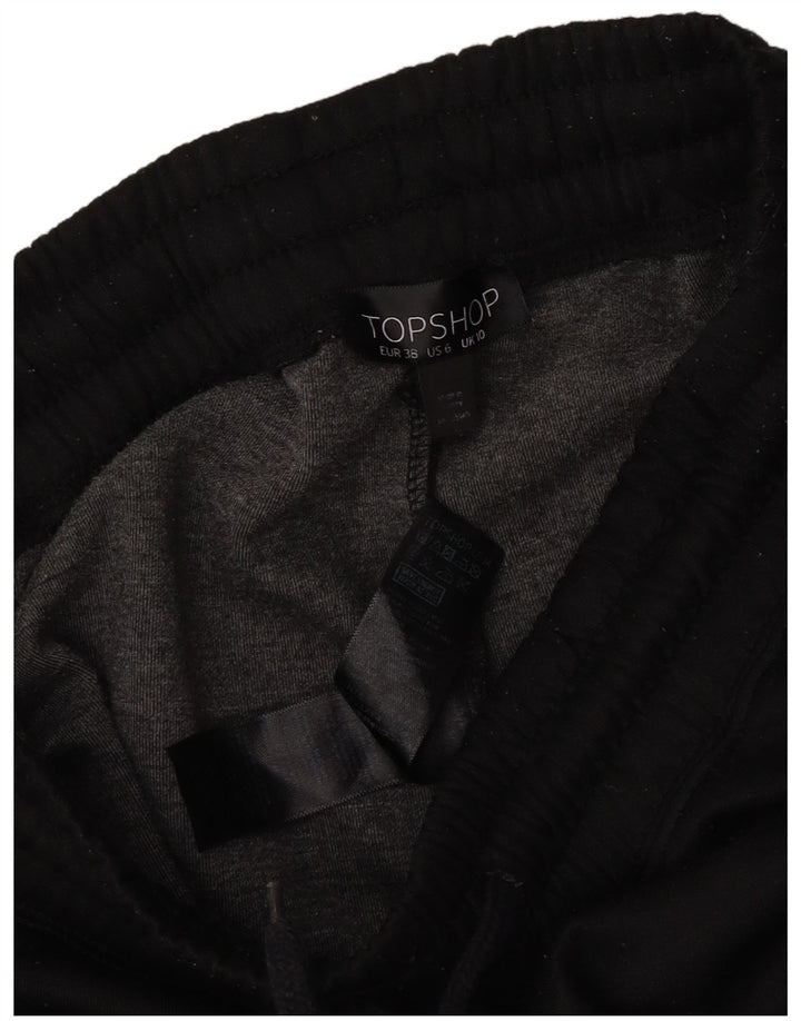 Pantaloni da tuta da donna Topshop UK 10 Small Poliestere color block nero