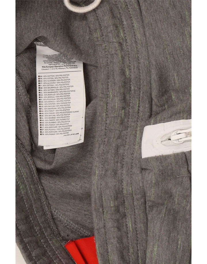 Pantaloni da tuta da uomo Nike Joggers piccoli in cotone chiazzato grigio