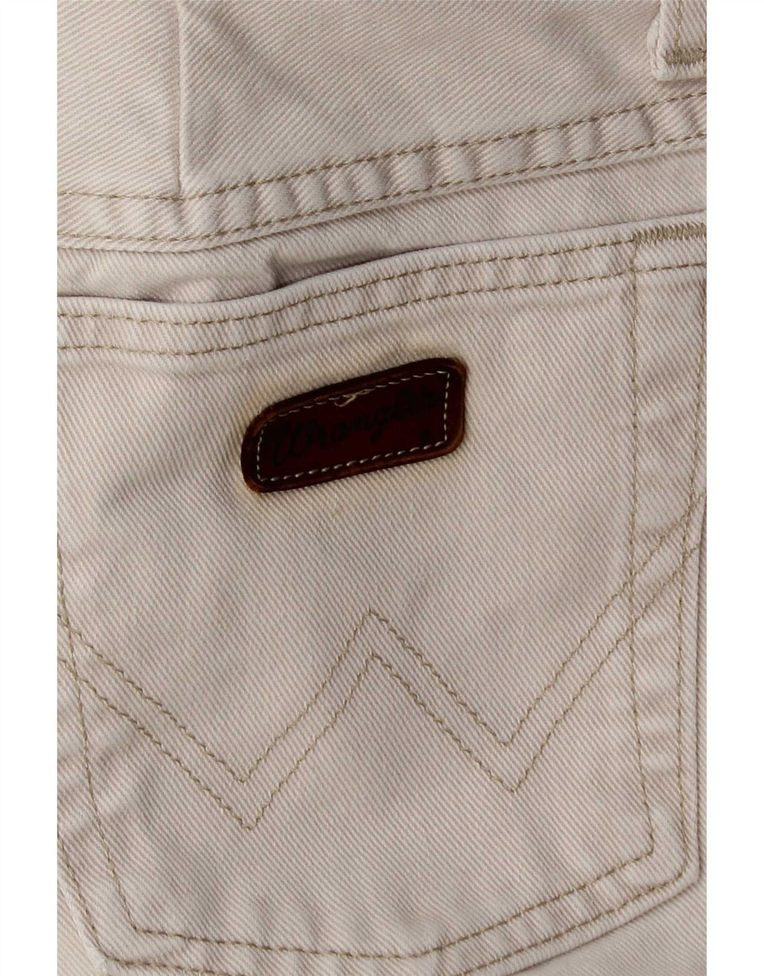 Jeans dritti da uomo Wrangler W28 L27 Beige