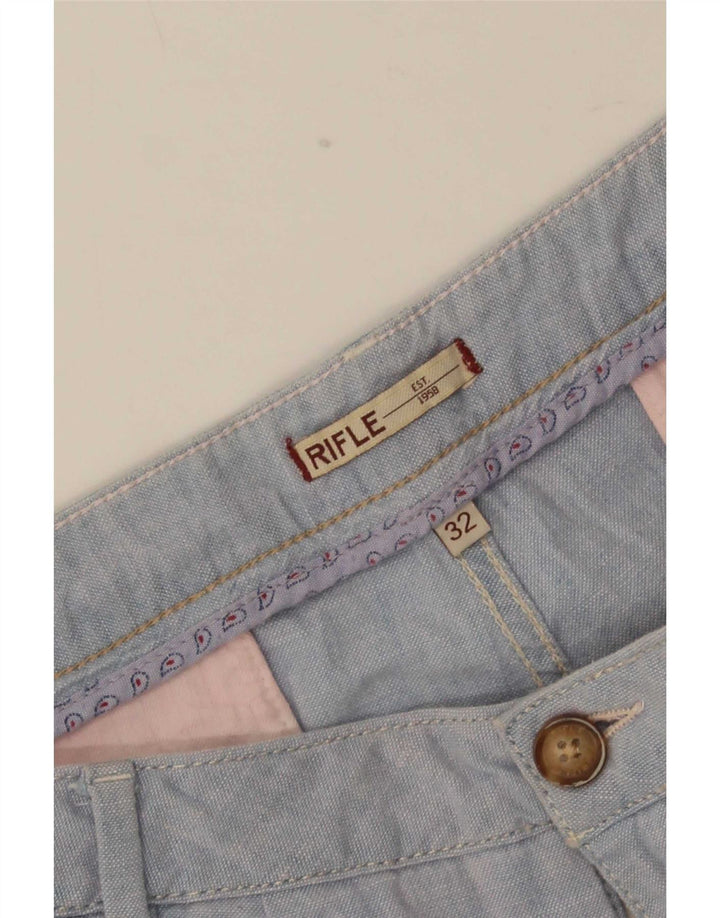 Pantaloncini chino da donna Rifle grandi W32 blu