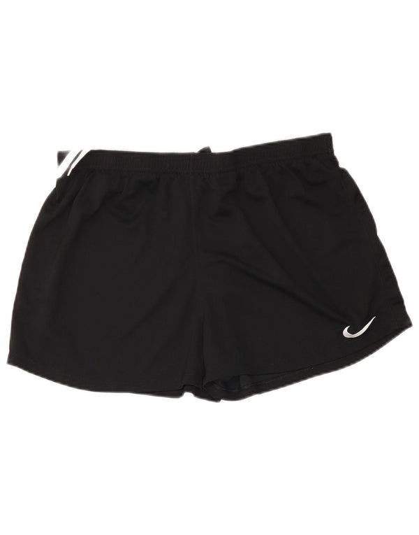 Nike Womens Dri Fit Sport Shorts UK 18 XL  Black Polyester