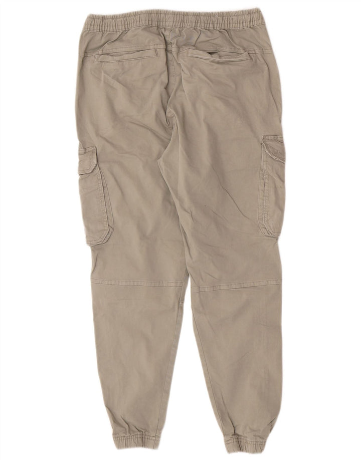 Pantaloni cargo da jogging da uomo Zara W30 L27 in cotone grigio