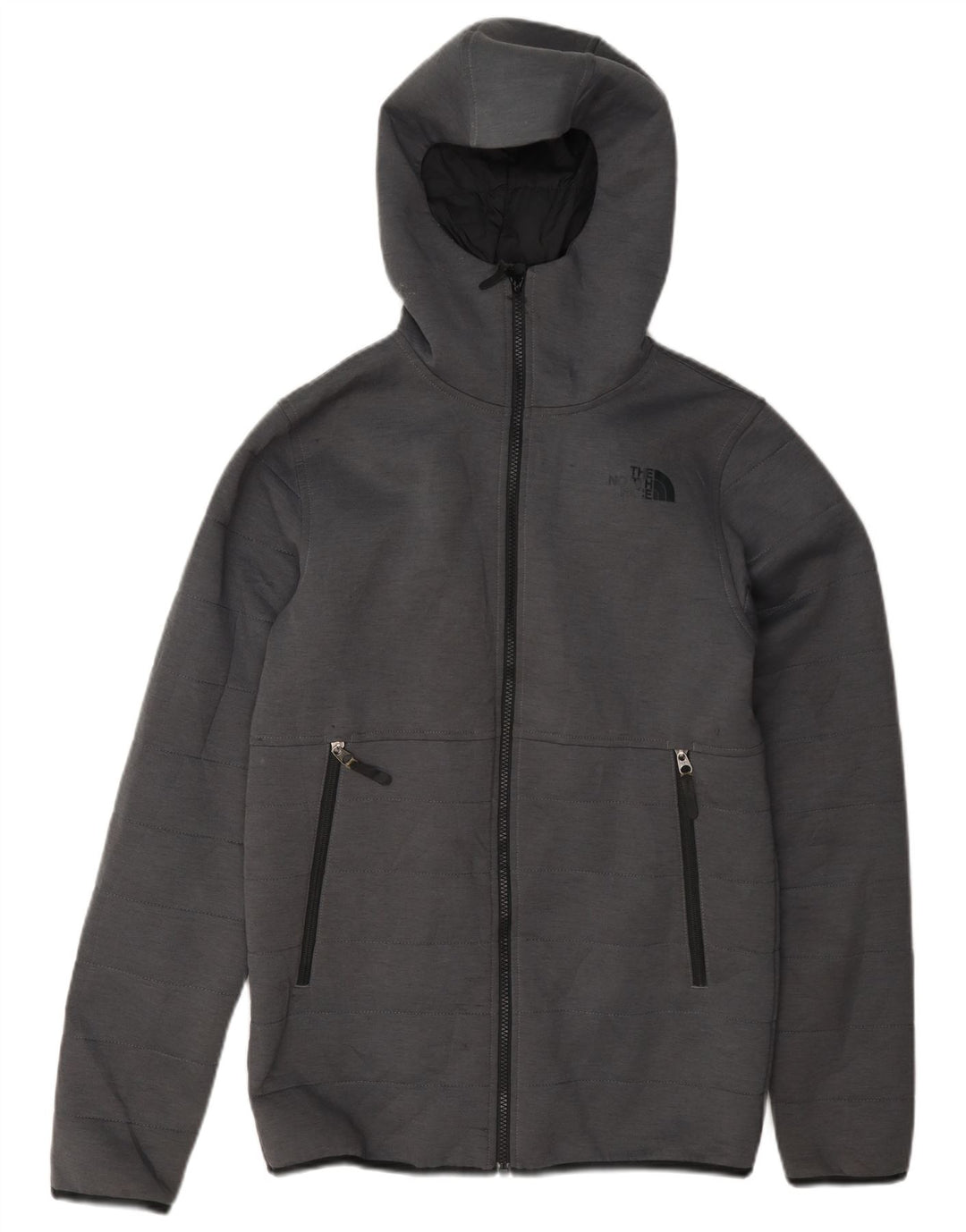 Giacca imbottita con cappuccio da uomo The North Face UK 34 XS poliestere grigio