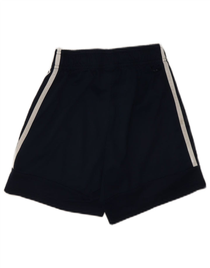 Pantaloncini sportivi ADIDAS da bambino 9-10 anni in poliestere blu navy