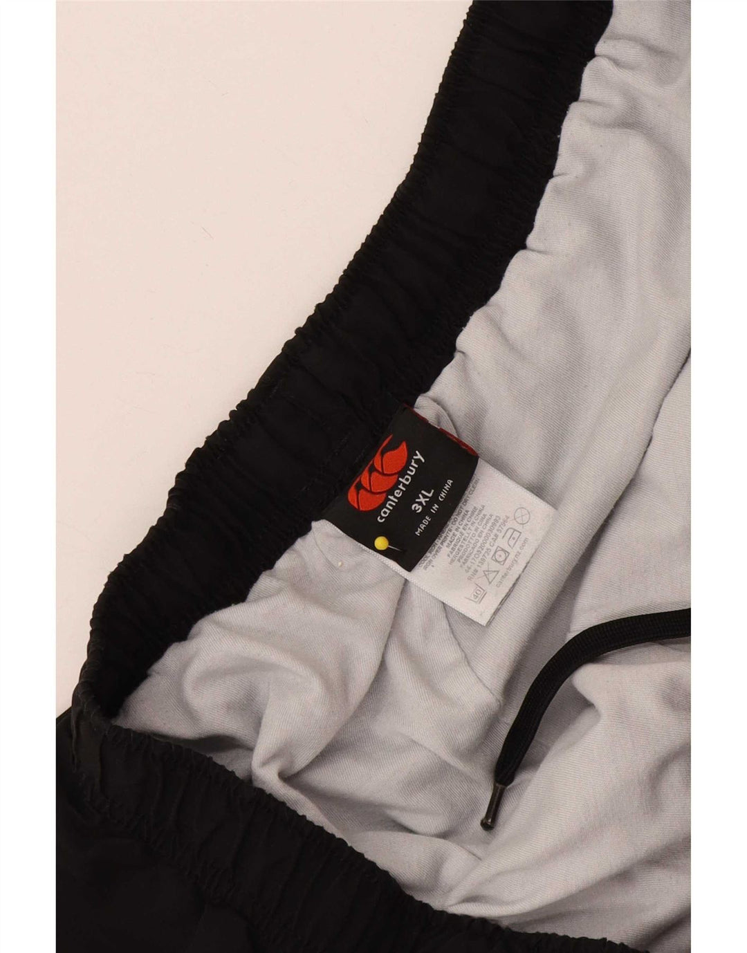 Pantaloni da tuta da uomo Canterbury 3XL poliestere nero