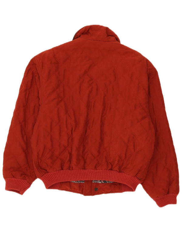 Giacca bomber grafica da uomo Chateu Beau Cedre IT 46 Small Red Colourblock