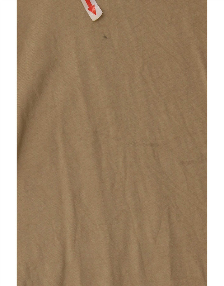 T-shirt da uomo Nike Top in cotone beige medio