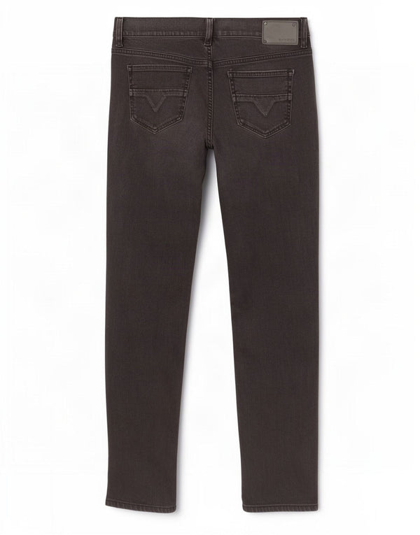 Jeans slim a vita bassa Ghosh da donna Diesel W30 L29 cotone nero