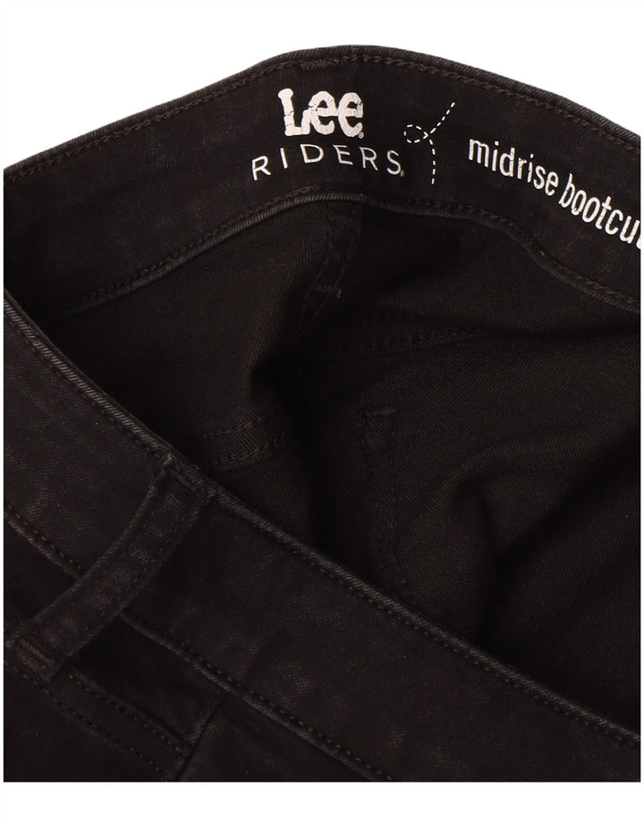 Jeans Lee Bootcut da donna a vita media US 16 2XL W36 L32 Cotone nero