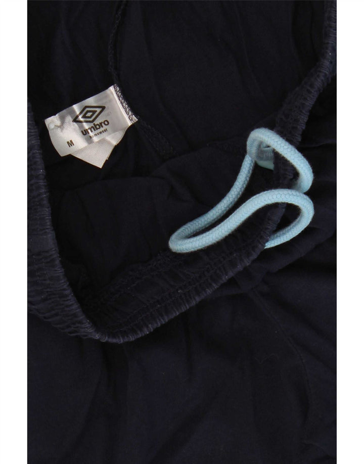 Pantaloncini sportivi da uomo Umbro medio in cotone blu navy