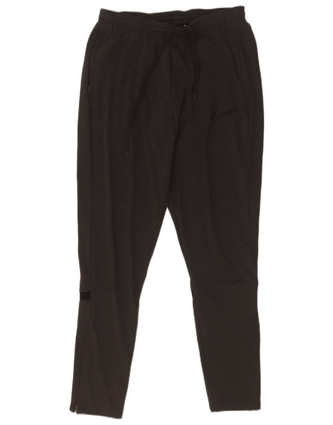 Pantaloni da tuta Nike Dri Fit da uomo, piccoli, in poliestere color block nero