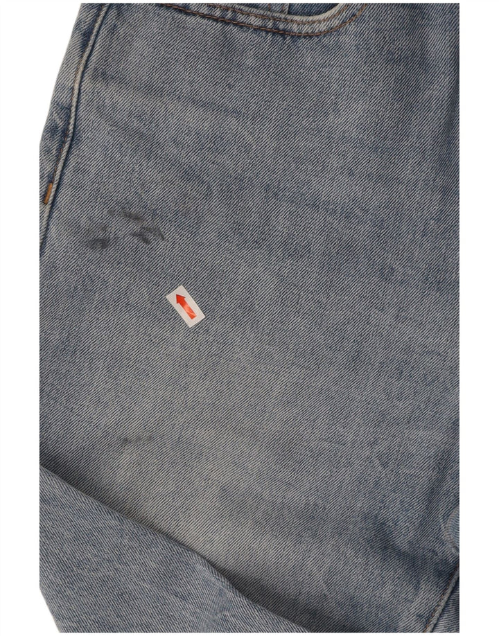 BENETTON Womens Tapered Jeans W28 L29 Blue