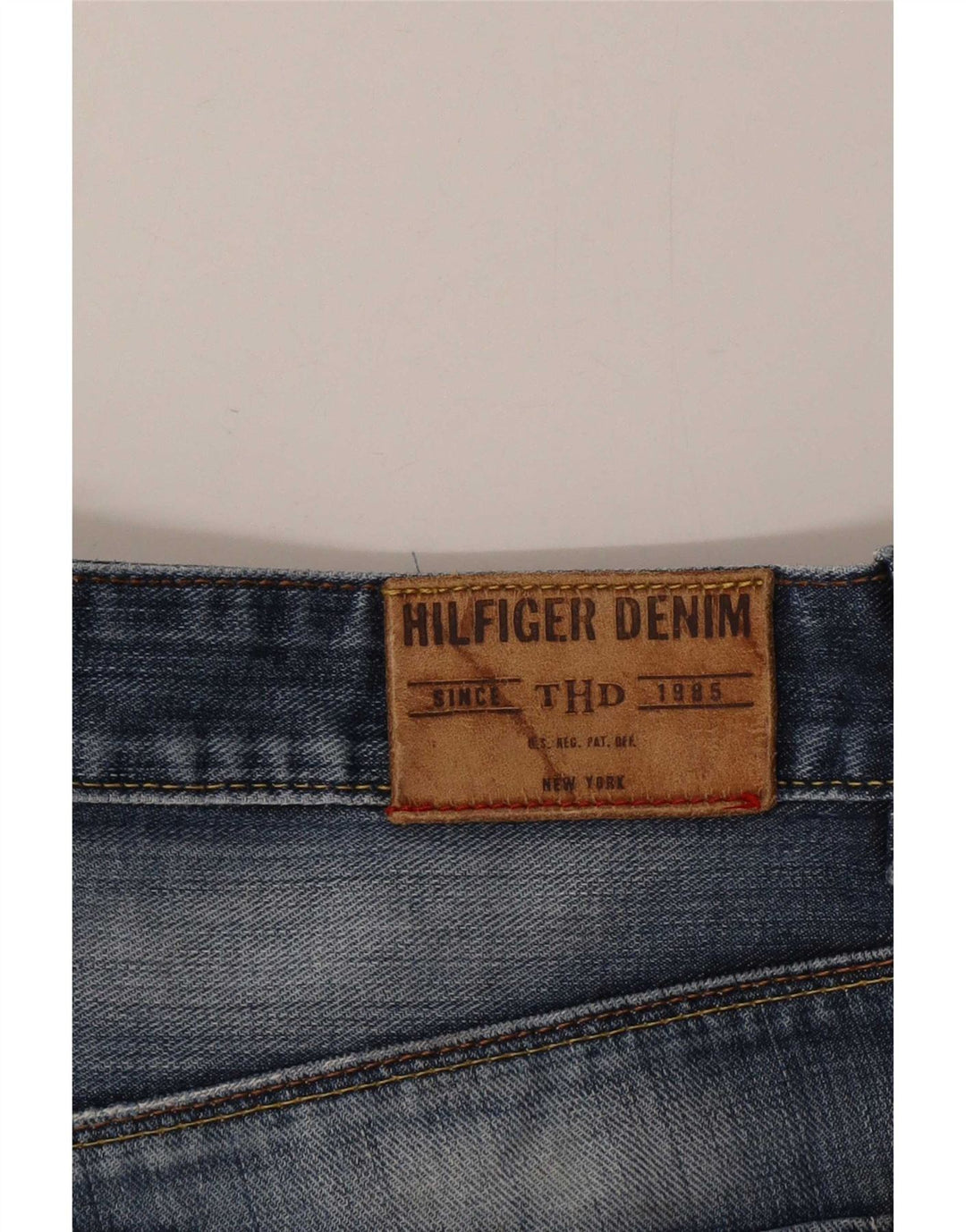 Jeans dritti da uomo Tommy Hilfiger W34 L32 Blu