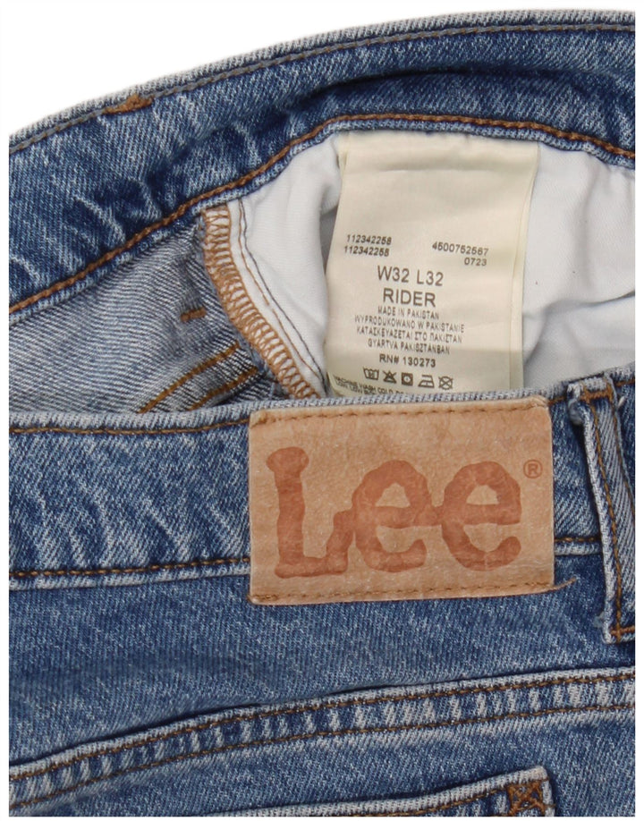 Jeans Lee Rider Slim da uomo W32 L32 in cotone blu