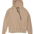Maglione con cappuccio da uomo ADIDAS grande in cotone beige