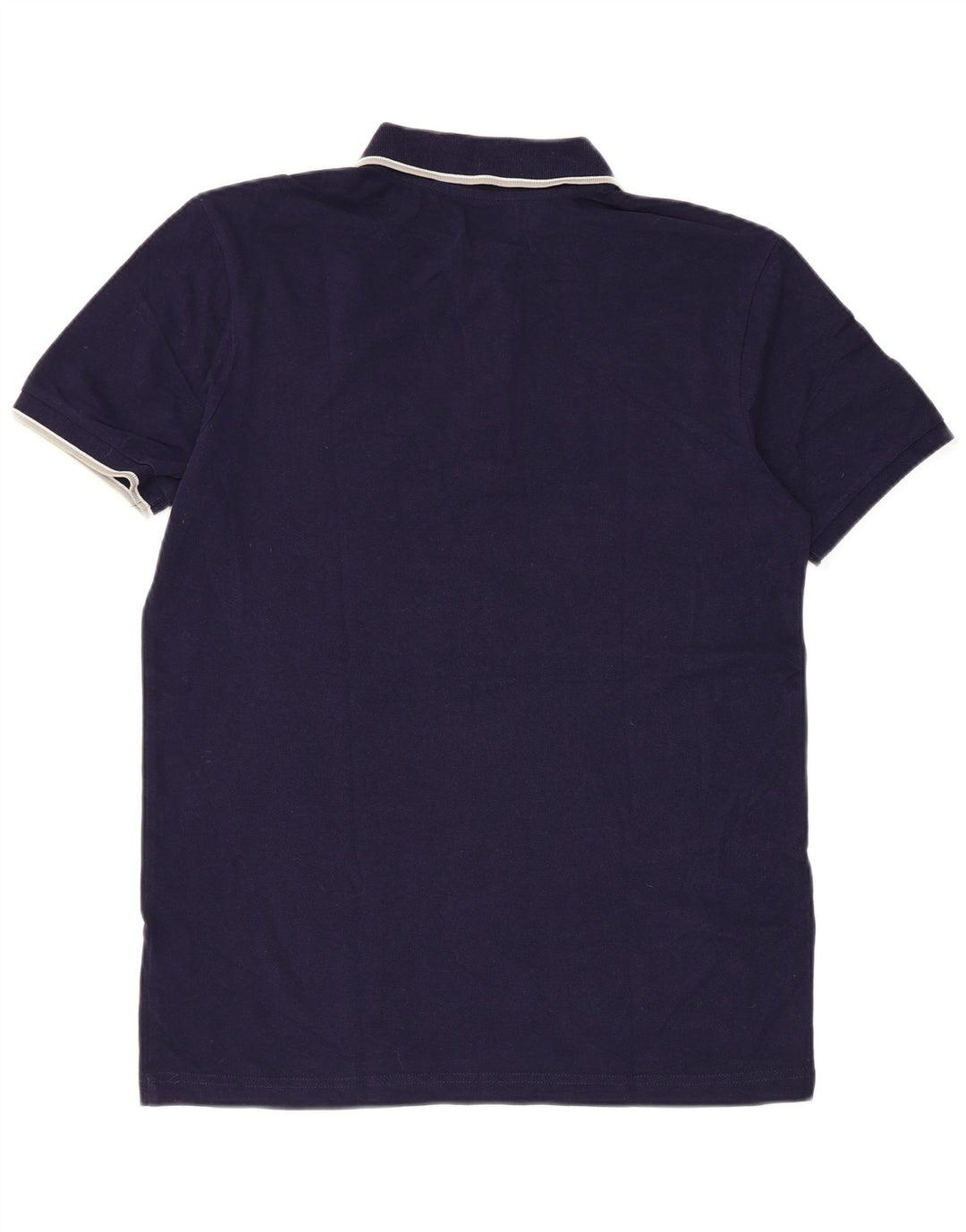 Polo KAPPA da uomo grande in cotone blu navy