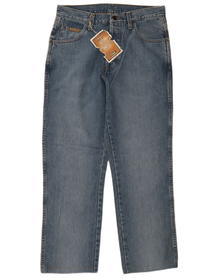 Jeans dritti da uomo Wrangler Texas W32 L28 cotone blu